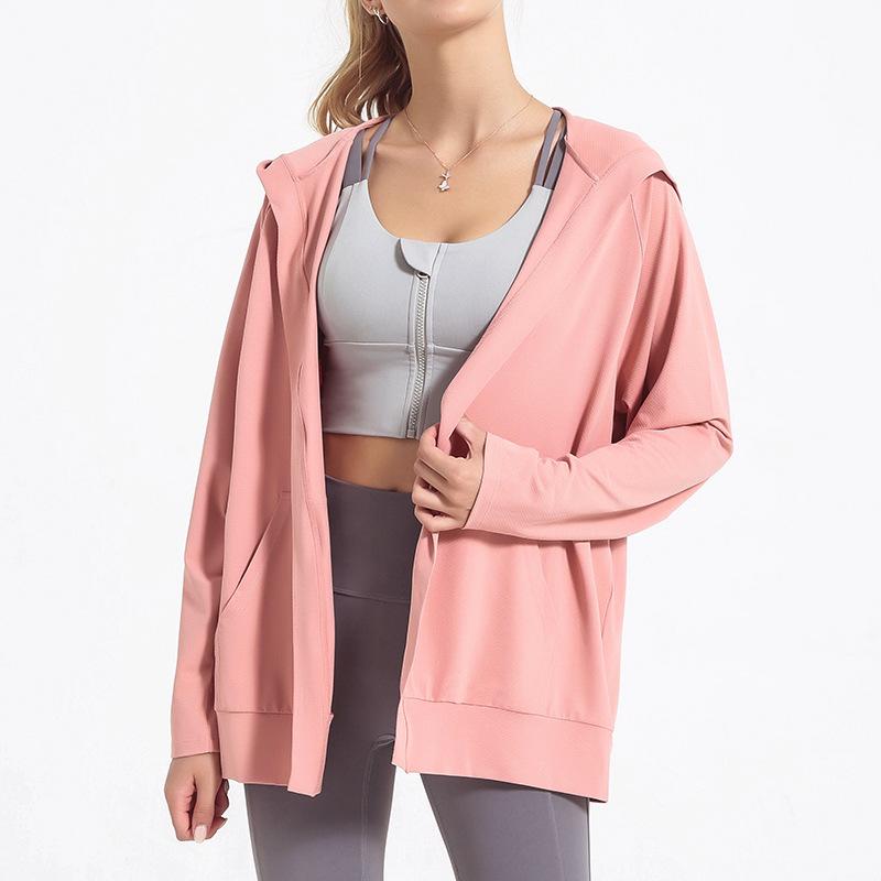 Outdoor Loose Knitted Leisure Yoga Coat