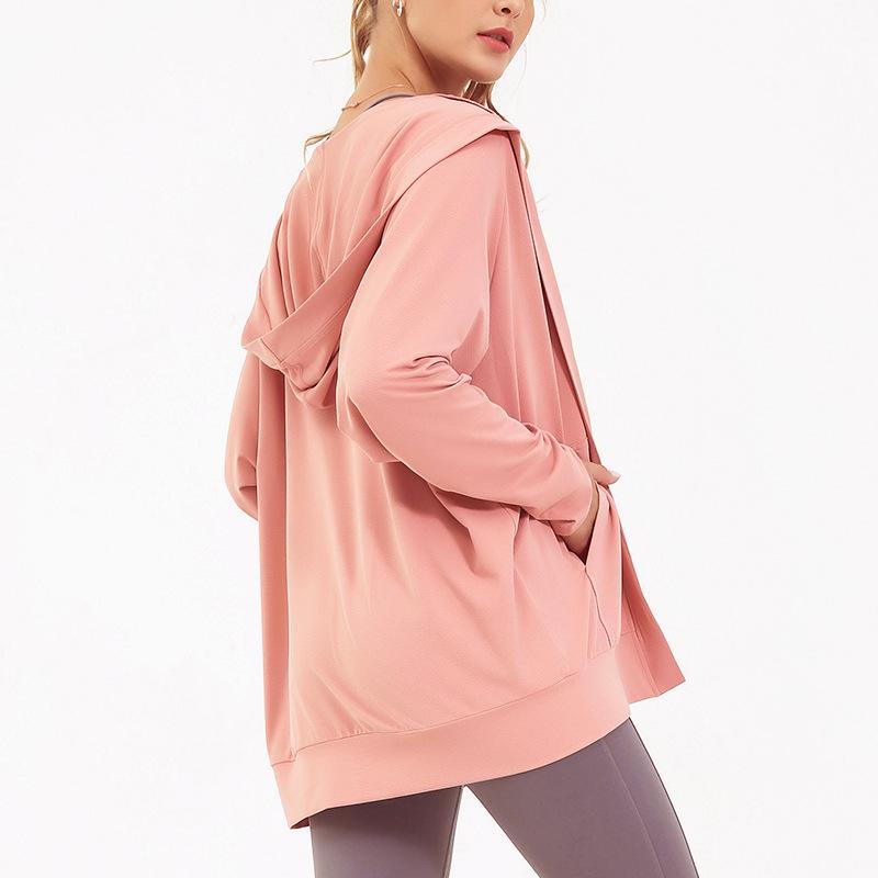 Outdoor Loose Knitted Leisure Yoga Coat
