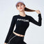 Elastic Fitness Seamless Yoga Shirt