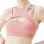 Nude Shockproof Yoga Sports Bra