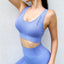 Shockproof Gathered Yoga Fitness Bra