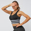 Shockproof Gathered Running Yoga Fitness Bra