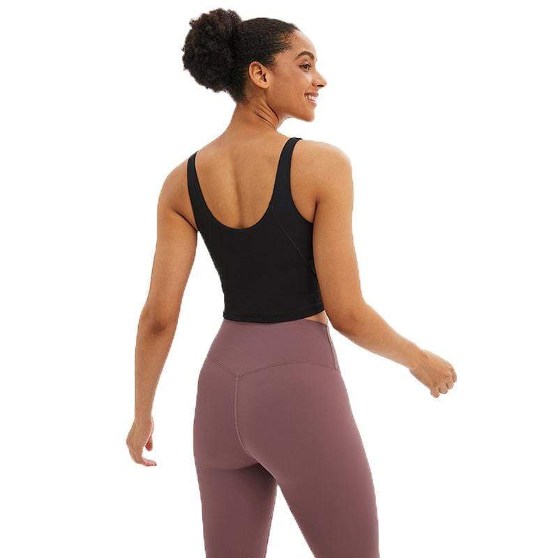 Naked Sleeveless Yoga Vest