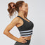 Shockproof Gathered Running Yoga Fitness Bra