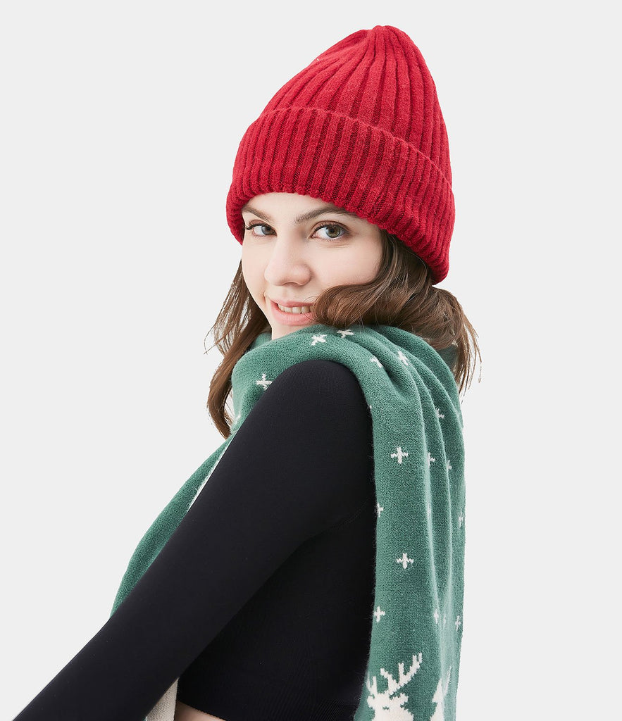 Ribbed Knit Beanie