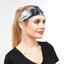 Broad brimmed headband for outdoor leisure fitness