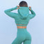 Sexy Quick drying Casul Short Hoodie