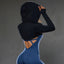 Sexy Quick drying Casul Short Hoodie