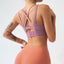 Tight Pure Colour High Impact Sports Bra