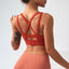 Tight Pure Colour High Impact Sports Bra