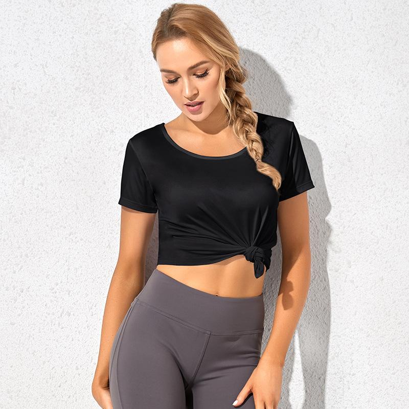 Outdoor Loose Breathable Quick drying Yoga Shirt