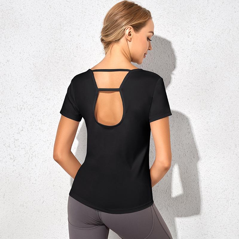 Outdoor Loose Breathable Quick drying Yoga Shirt