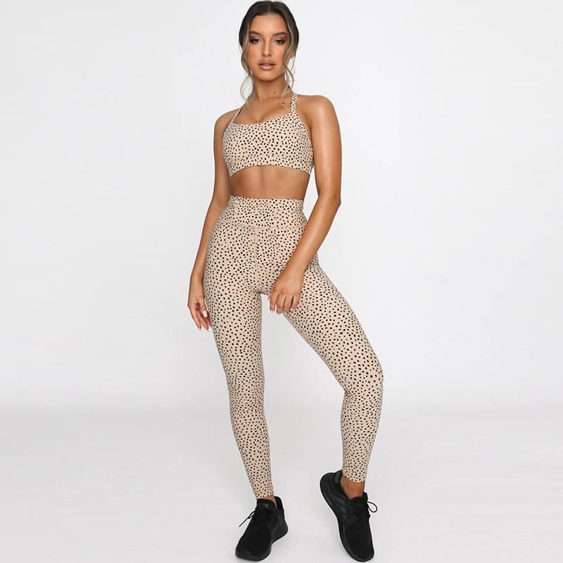 Sexy Printed Yoga Suit