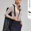 Casual Stand collar Brushed Nude Training Sports Jacket