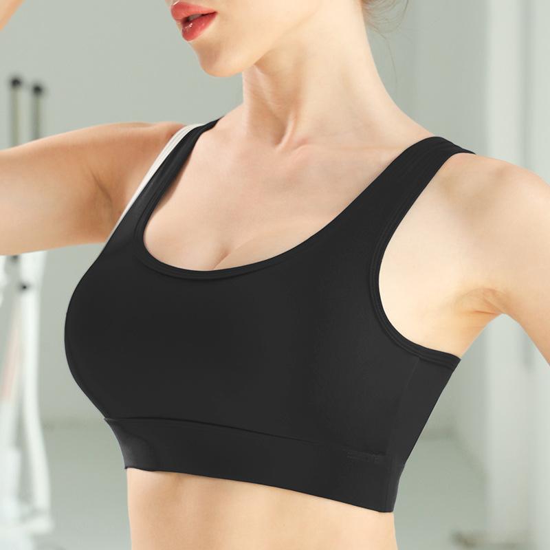 Stylish Shockproof Mesh Yarn Yoga Bra