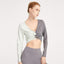 Trendy Sexy Gathered Long Sleeve