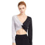 Trendy Sexy Gathered Long Sleeve