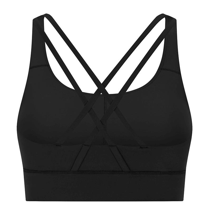 Outdoor Nude High strength Shockproof Yoga Sports Bra