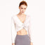Trendy Sexy Gathered Long Sleeve