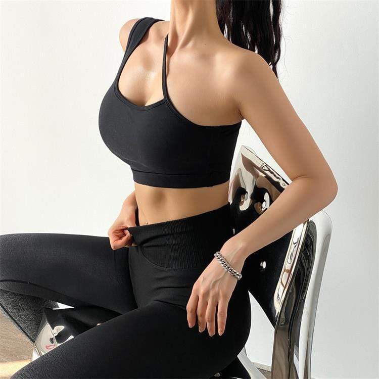 Sexy Tight Medium Impact Sports Bra