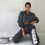 Zip Casual Solid Slim Corset Sport Suit