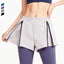 Two-piece Nude Quick-Dry Yoga Pants