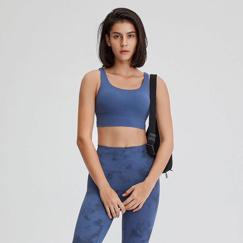 Outdoor Nude High strength Shockproof Yoga Sports Bra