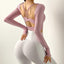 Casual Tight Backless Short Sleeve