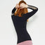 High elastic Sexy Solid color Yoga Long Sleeves