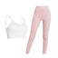 High Waist Tight Pure Color Yoga Suit