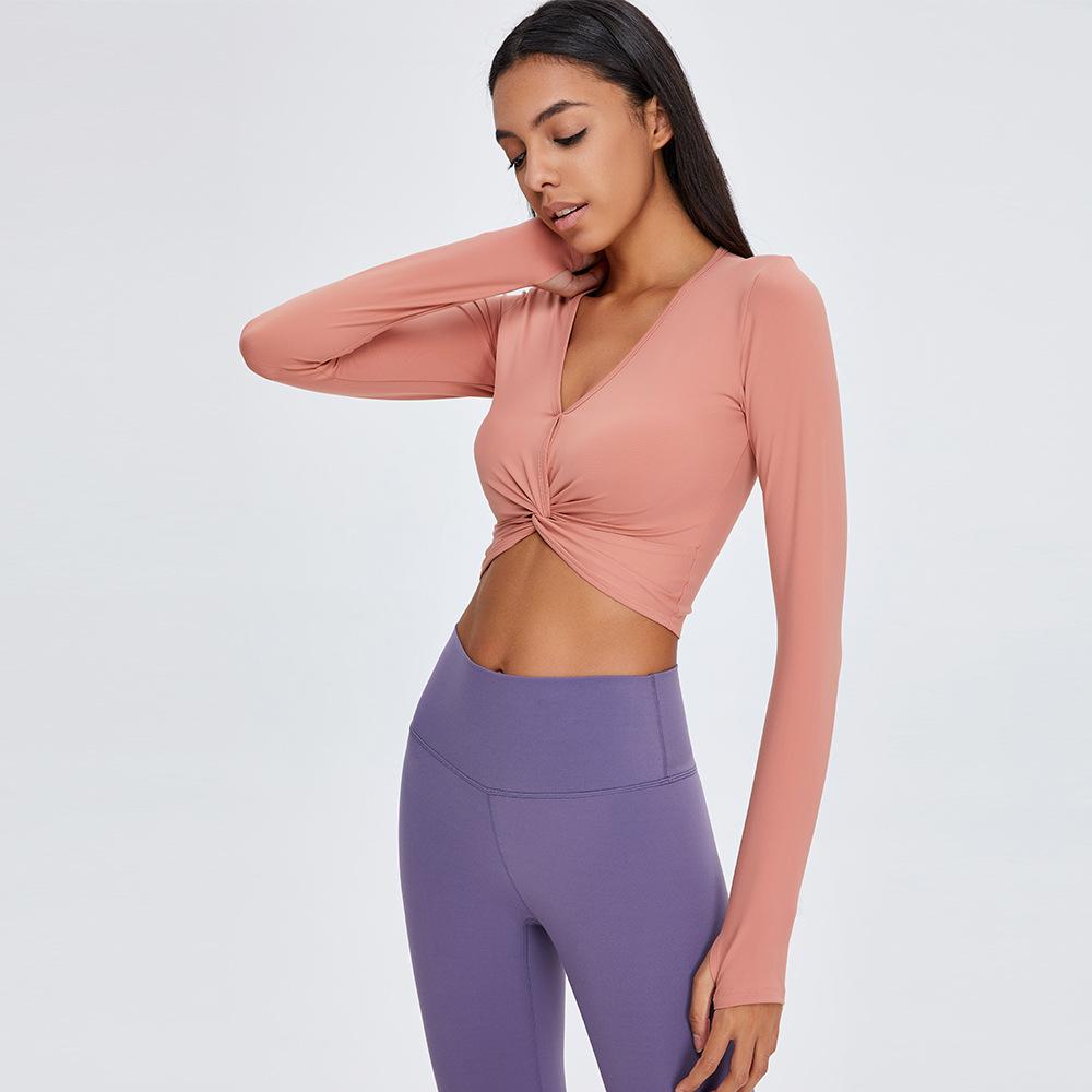 Sexy Tight Fitness Yoga Long Sleeve