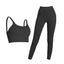 High Waist Tight Pure Color Yoga Suit