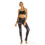 Printed High Waist Speed Dry Yoga Legging