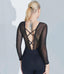 Mesh Splicing Conjoined Yoga Suit