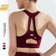 Shockproof Gathered Yoga Fitness Mesh Bra