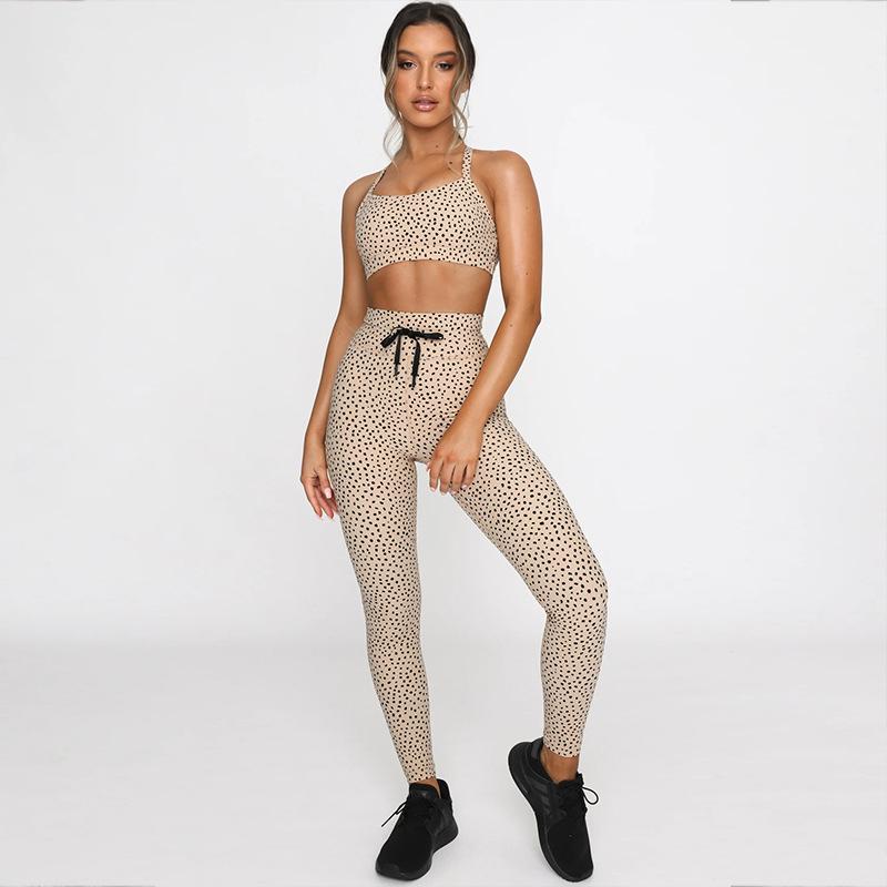 Yoga Suit Tight Sports Bra