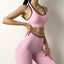 Shockproof Gathered Fitness Yoga Bra