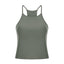 Simple Casual High Neck Yoga Bra