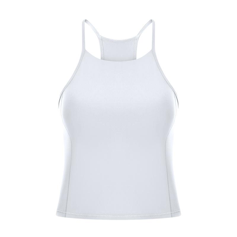 Simple Casual High Neck Yoga Bra