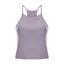 Simple Casual High Neck Yoga Bra