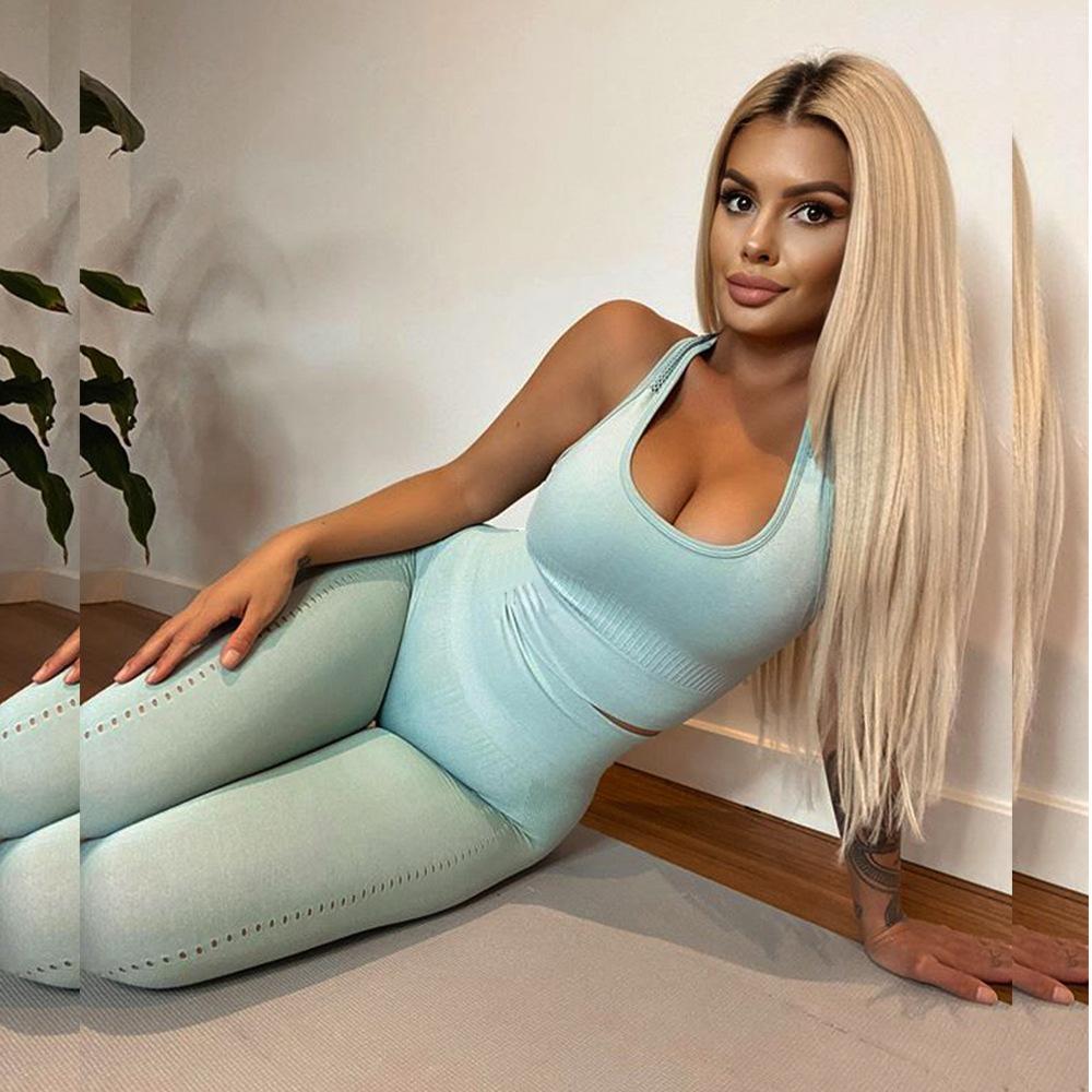 Yoga Tank High Waist Sports Suit