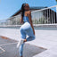 Yoga Tank High Waist Sports Suit