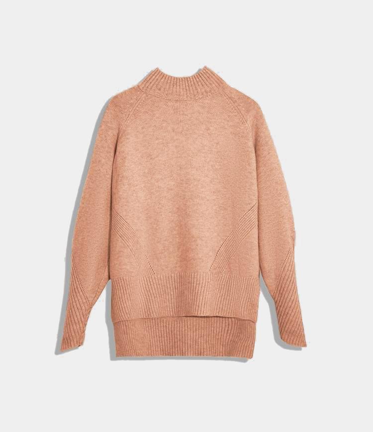 Mock Neckline Sweater