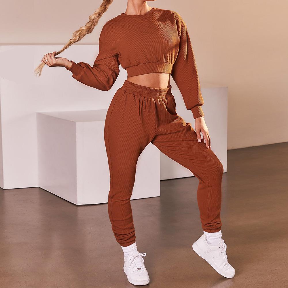 Two Piece Soft Warm Streetwear Suit