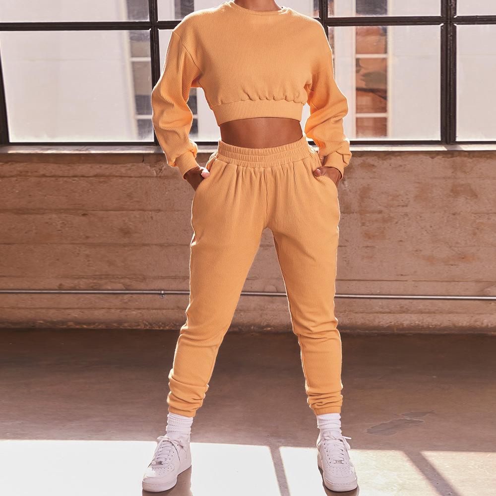 Two Piece Soft Warm Streetwear Suit