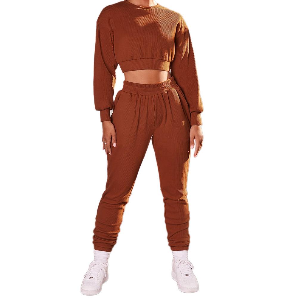 Two Piece Soft Warm Streetwear Suit