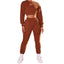 Two Piece Soft Warm Streetwear Suit