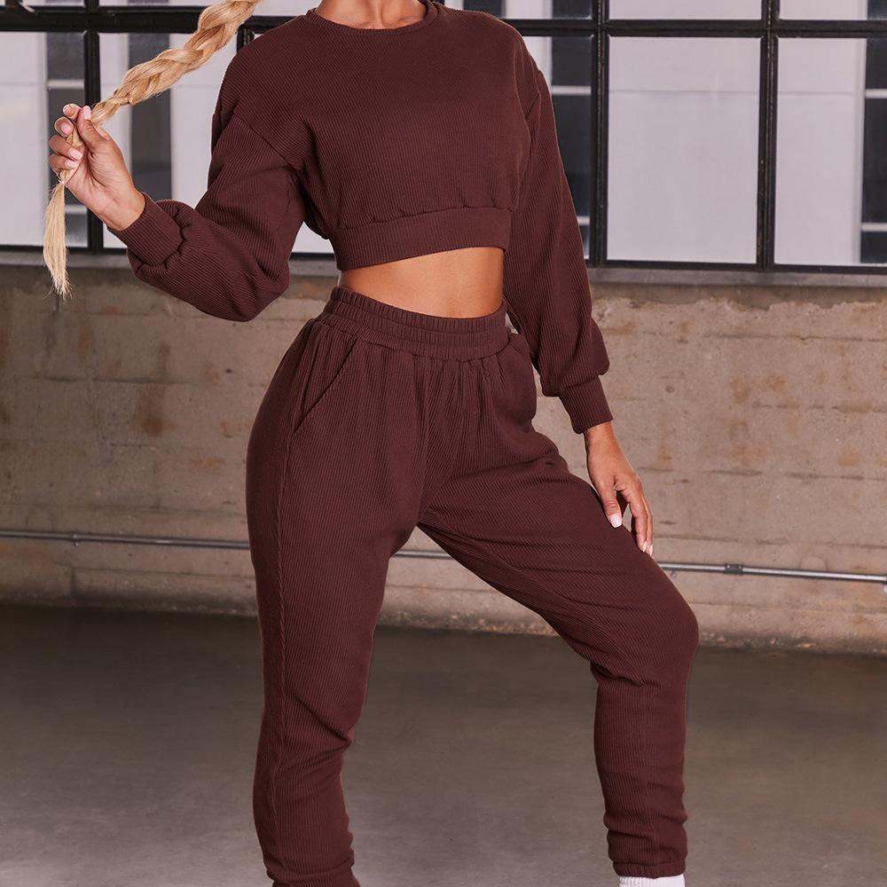 Two Piece Soft Warm Streetwear Suit