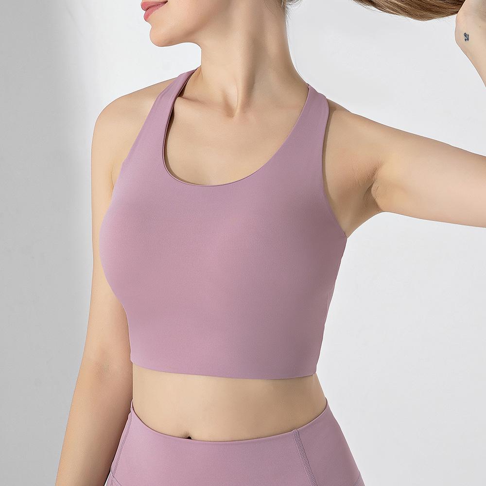 Shock proof Gathers High intensity Yoga Exercise Bra