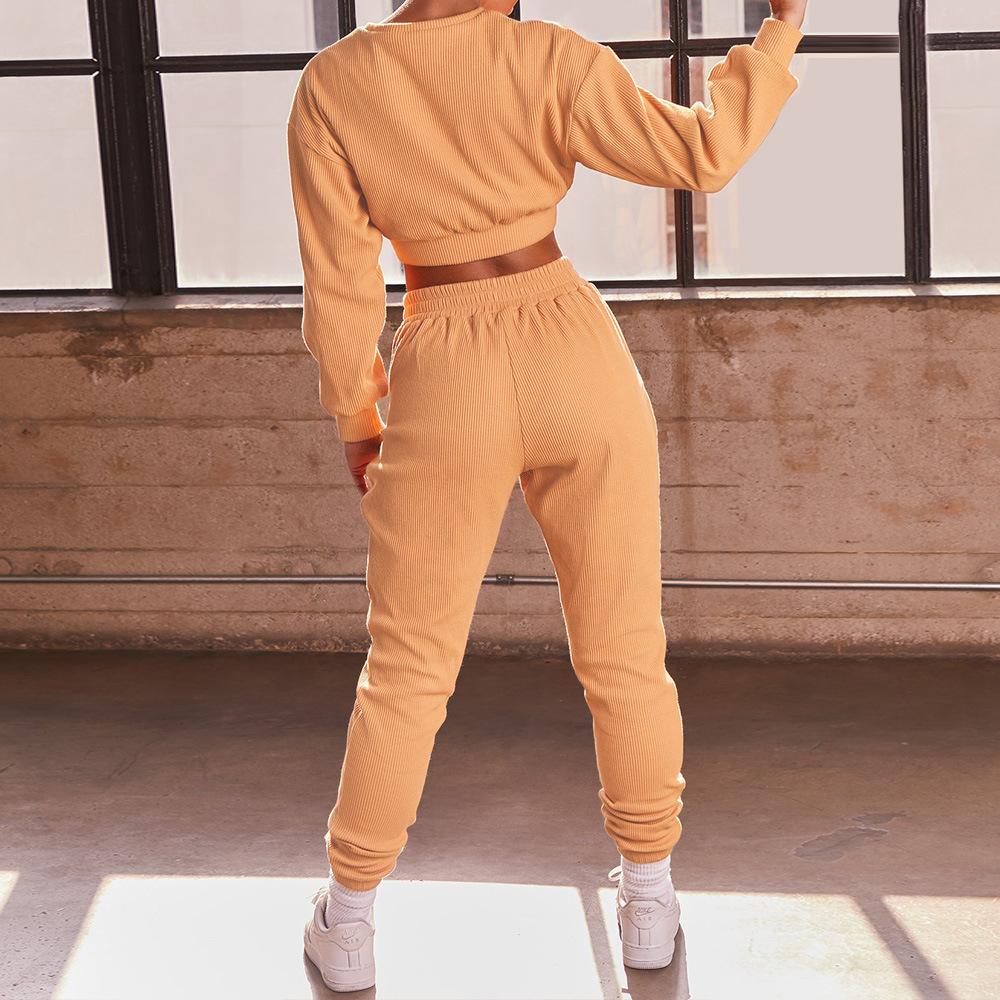 Two Piece Soft Warm Streetwear Suit
